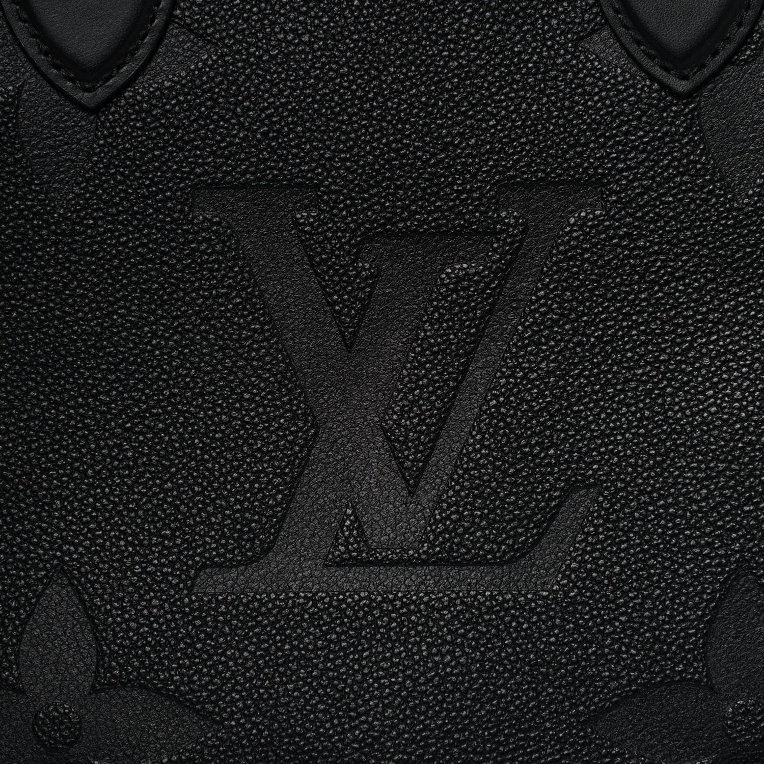 Louis Vuitton Empreinte Monogram Giant Onthego MM Black 7 of 12