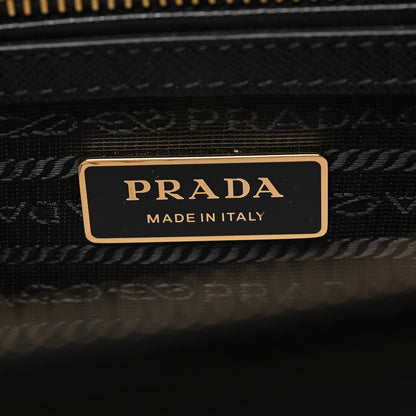 Prada Saffiano Small Galleria Double Zip Tote Black 6 of 9