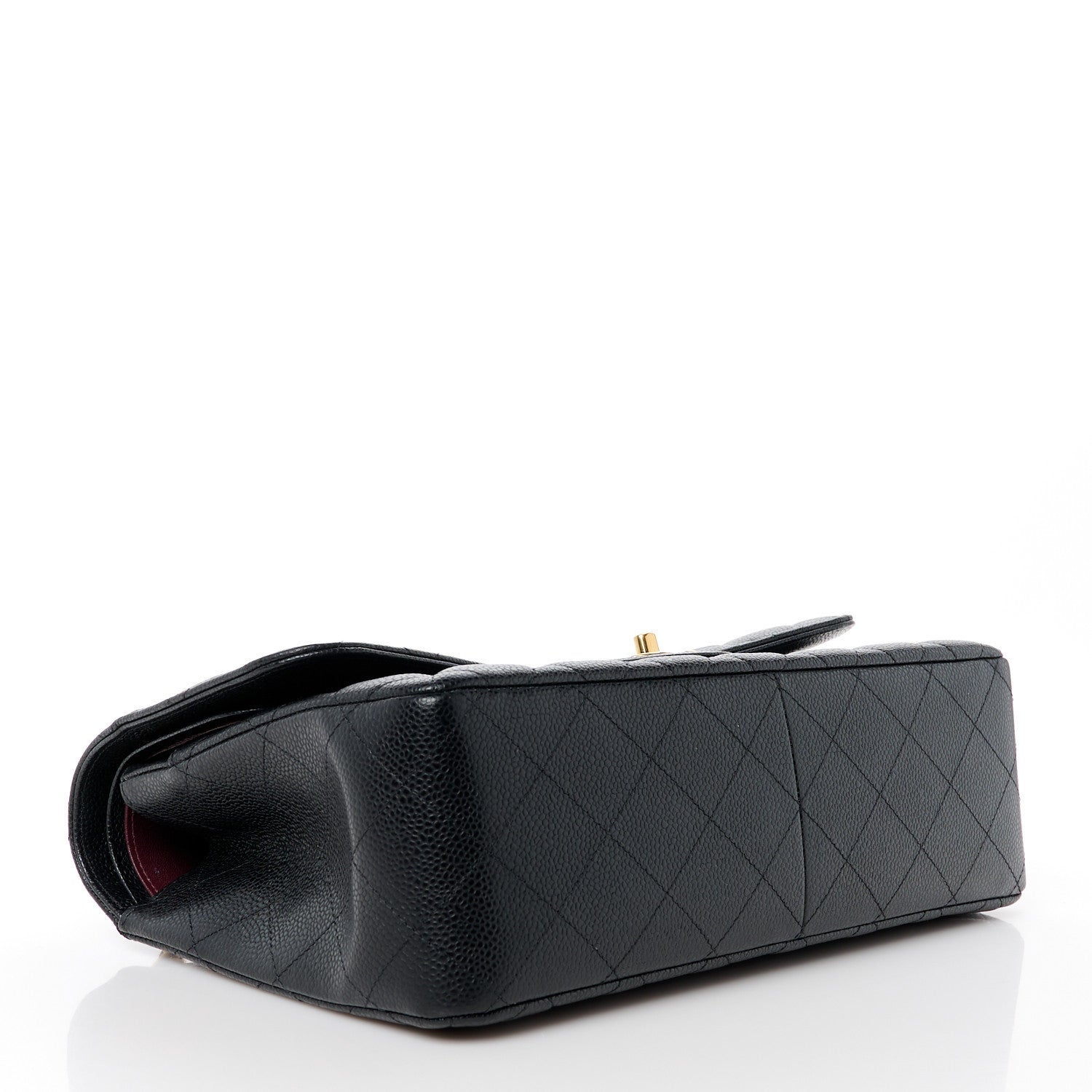 Chanel Caviar Quilted Jumbo Double Flap Black 4 of 13