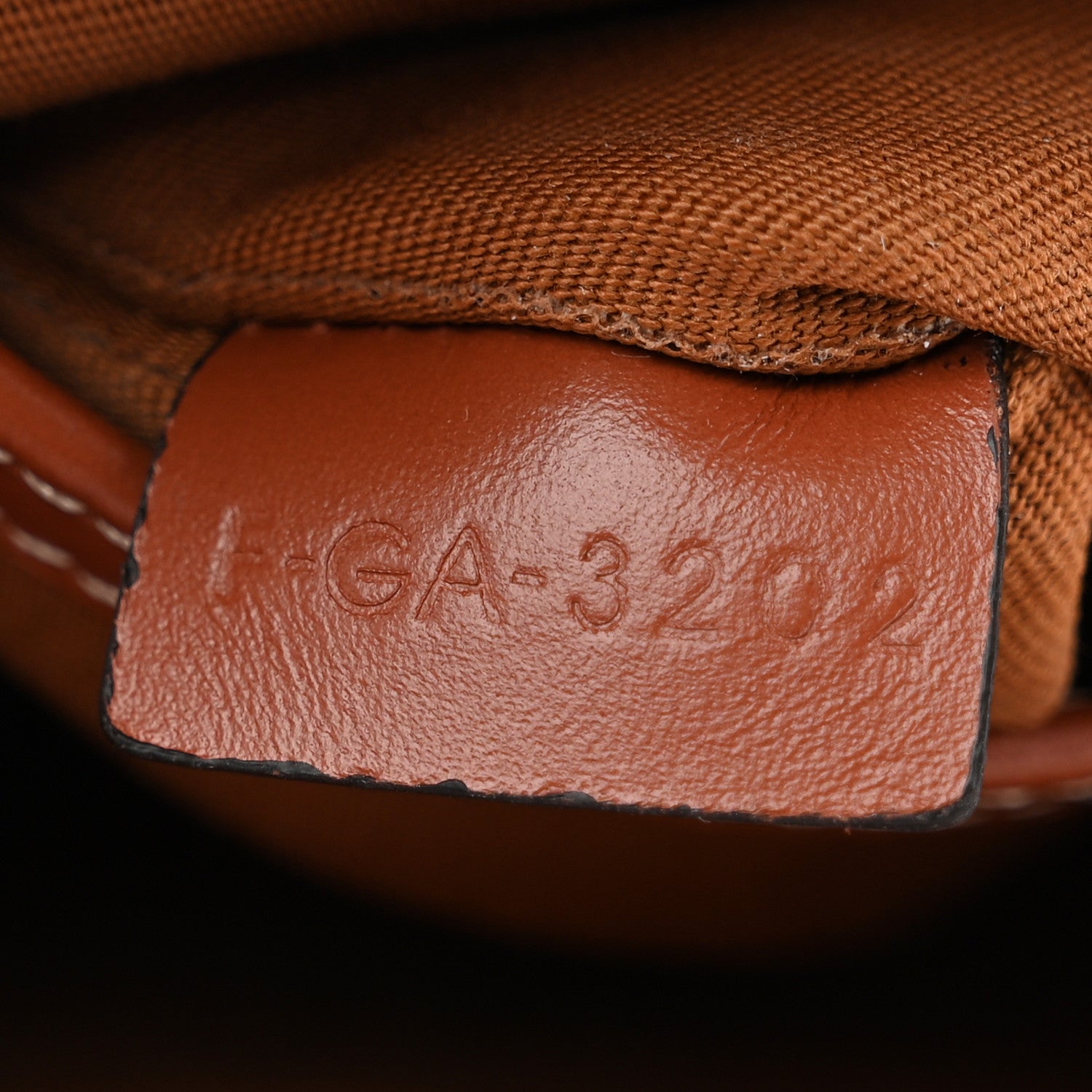 Celine Triomphe Canvas Calfskin Small Boston Bag Tan 7 of 12