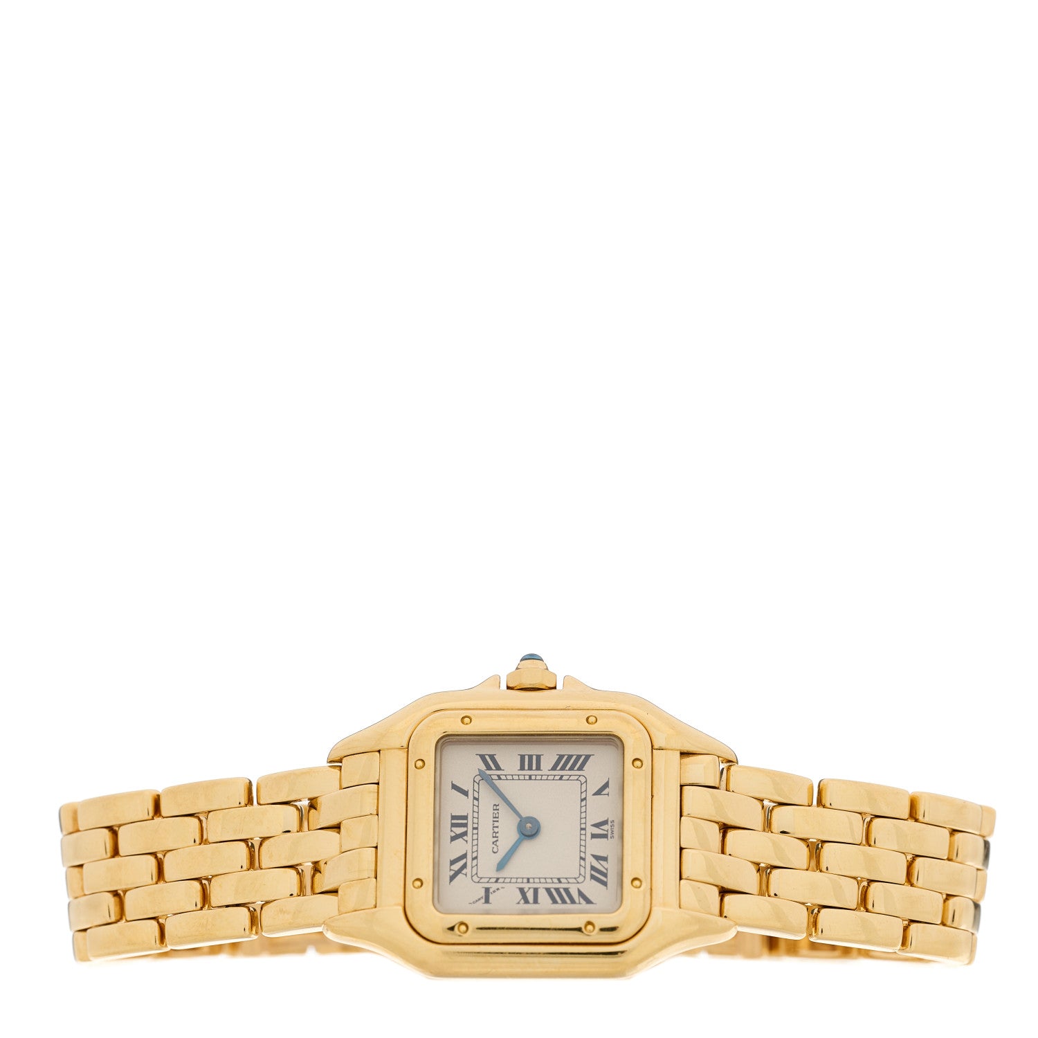 Cartier 18K Yellow Gold 22mm Panthere Quartz Watch 2 of 4
