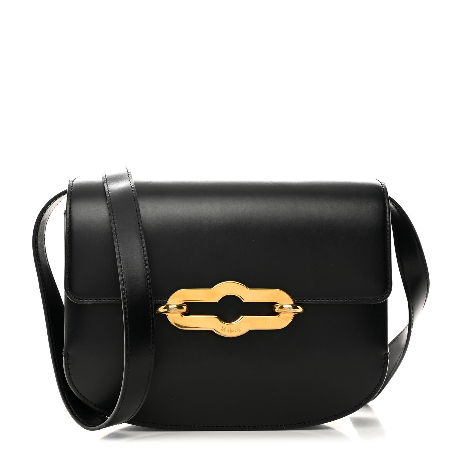 Mulberry Super Lux Calfskin Small Pimlico Satchel Black 1 of 12