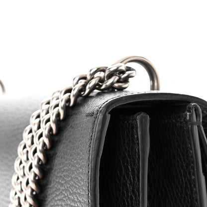 Gucci Pebbled Calfskin Small Dionysus Shoulder Bag Black 14 of 16