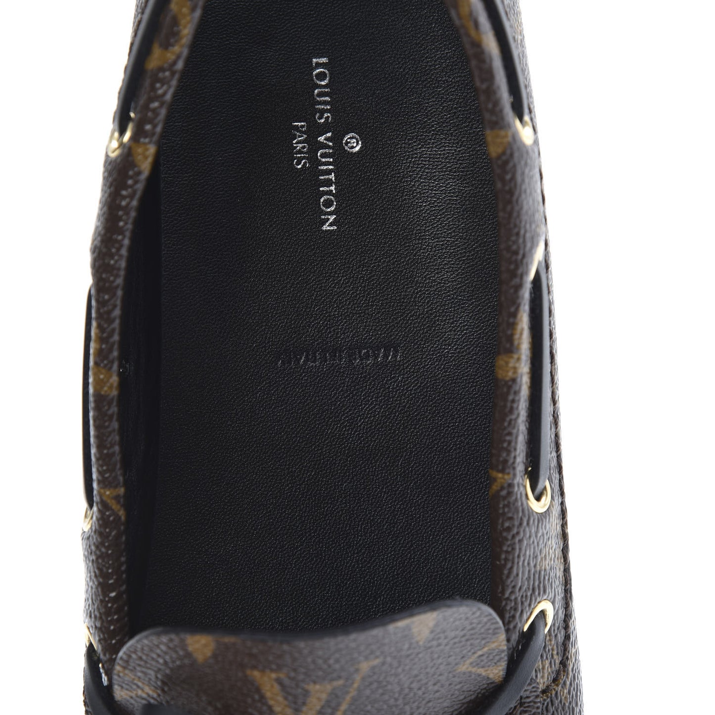 Patent Monogram Gloria Loafers 40
