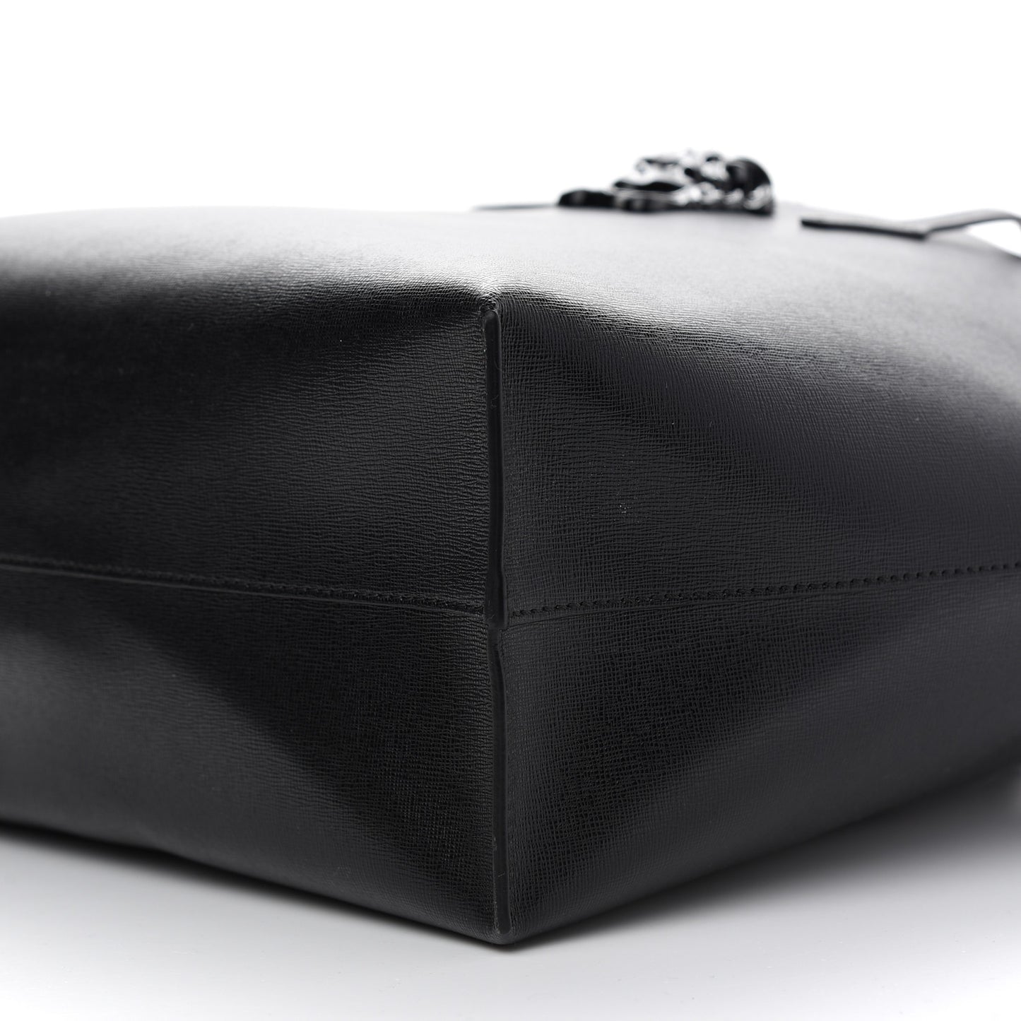 Saffiano Palazzo Medusa Tote Black