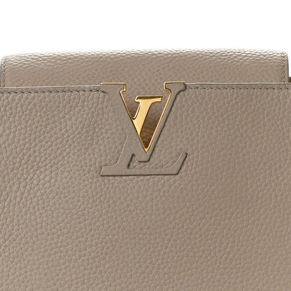 Louis Vuitton Taurillon Capucines MM Galet 7 of 11