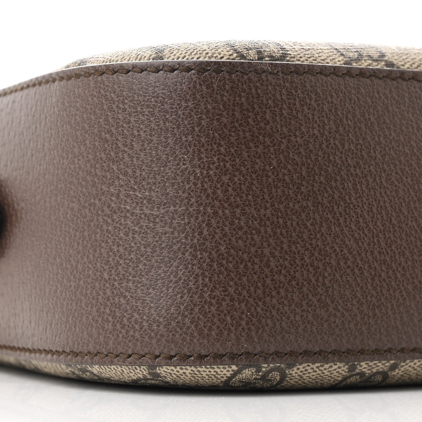 GG Supreme Monogram Web Neo Vintage Shoulder Bag Beige New Acero Crop