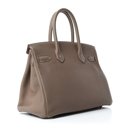 Hermes Togo Birkin 30 Etoupe 3 of 11