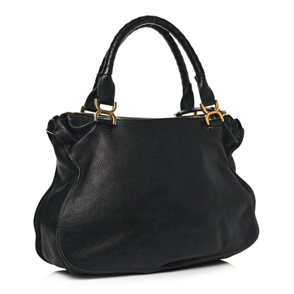 Chloe Calfskin Medium Marcie Satchel Black 3 of 14
