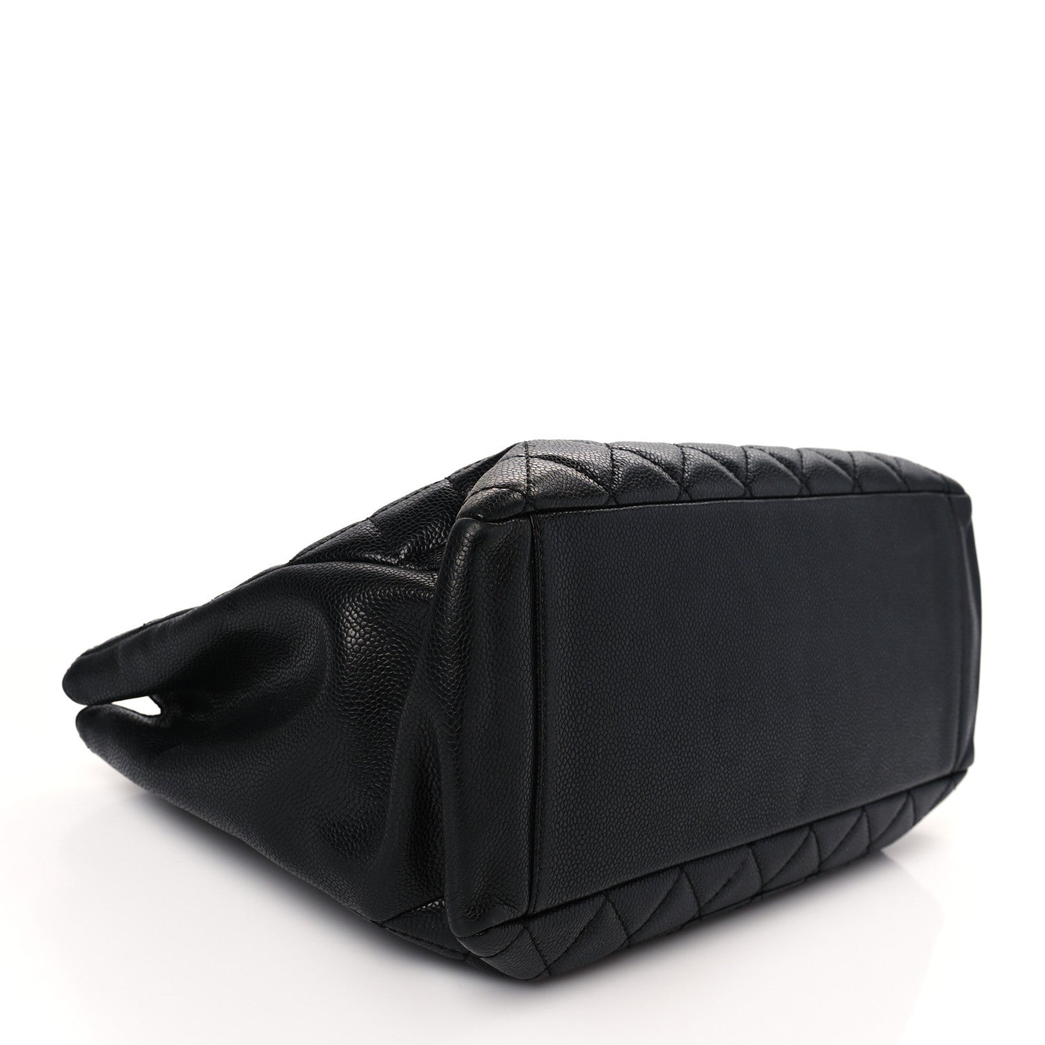 Chanel Caviar Quilted Grand Shopping Tote GST Black 4 of 10