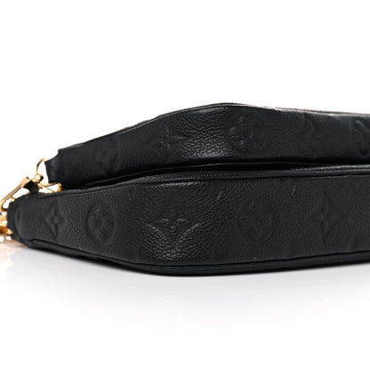 Louis Vuitton Empreinte Monogram Giant Multi Pochette Accessories Black 8 of 13