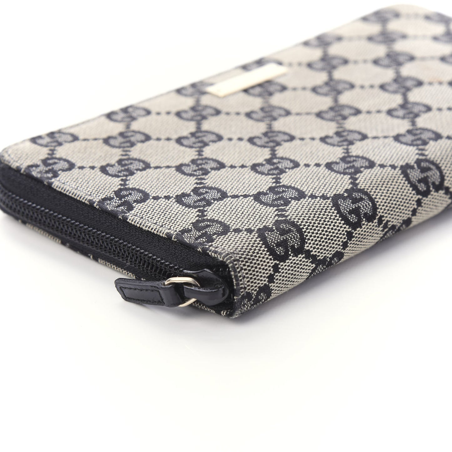 Monogram Zip Around Organizer Wallet Black