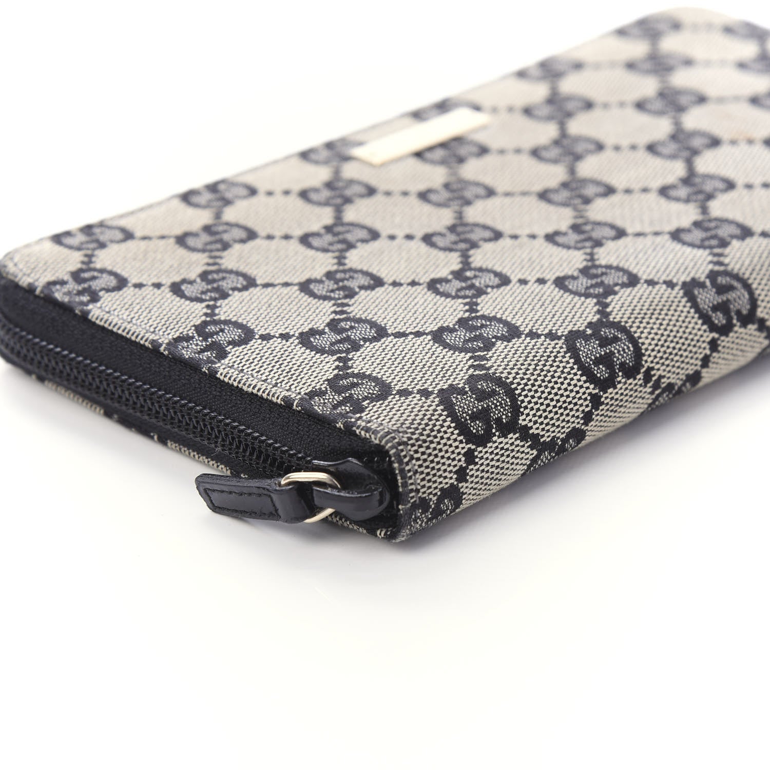 Gucci Monogram Zip Around Organizer Wallet Black 6 of 10