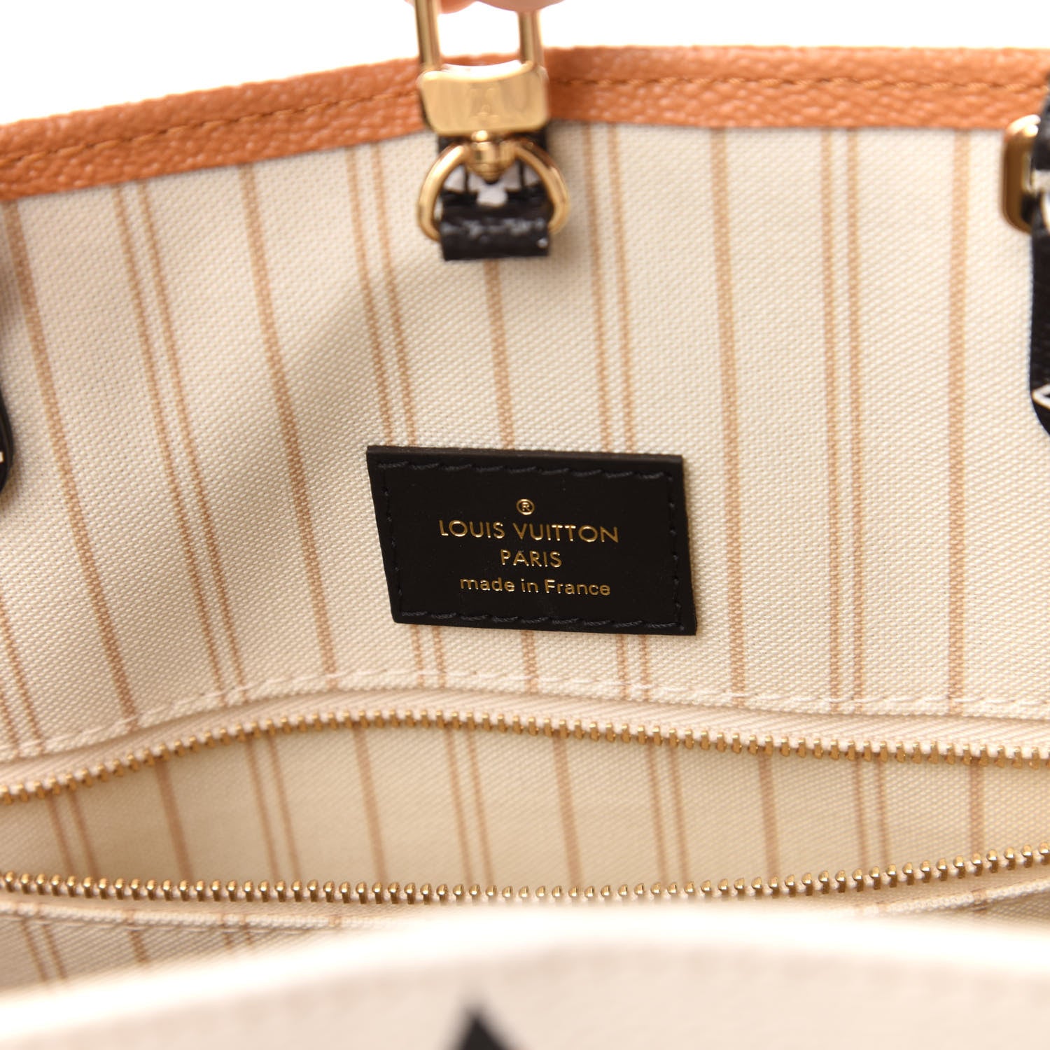 Louis Vuitton Monogram Giant Jungle Onthego GM Ivory 8 of 10