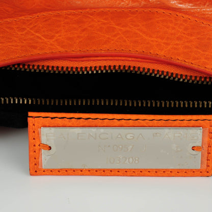 Balenciaga Agneau Classic Hardware First Tangerine 6 of 8
