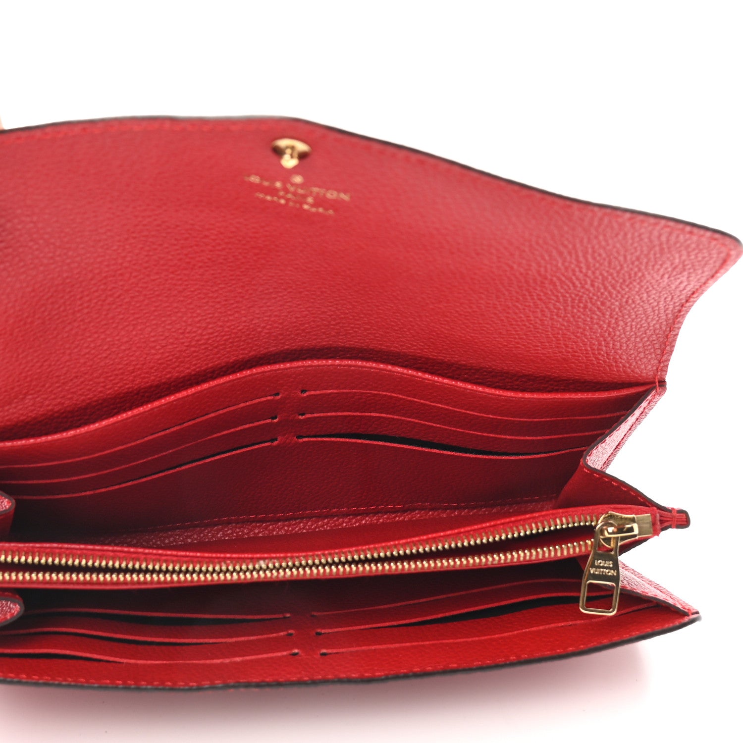 Louis Vuitton Empreinte Sarah Wallet NM Cherry 5 of 7