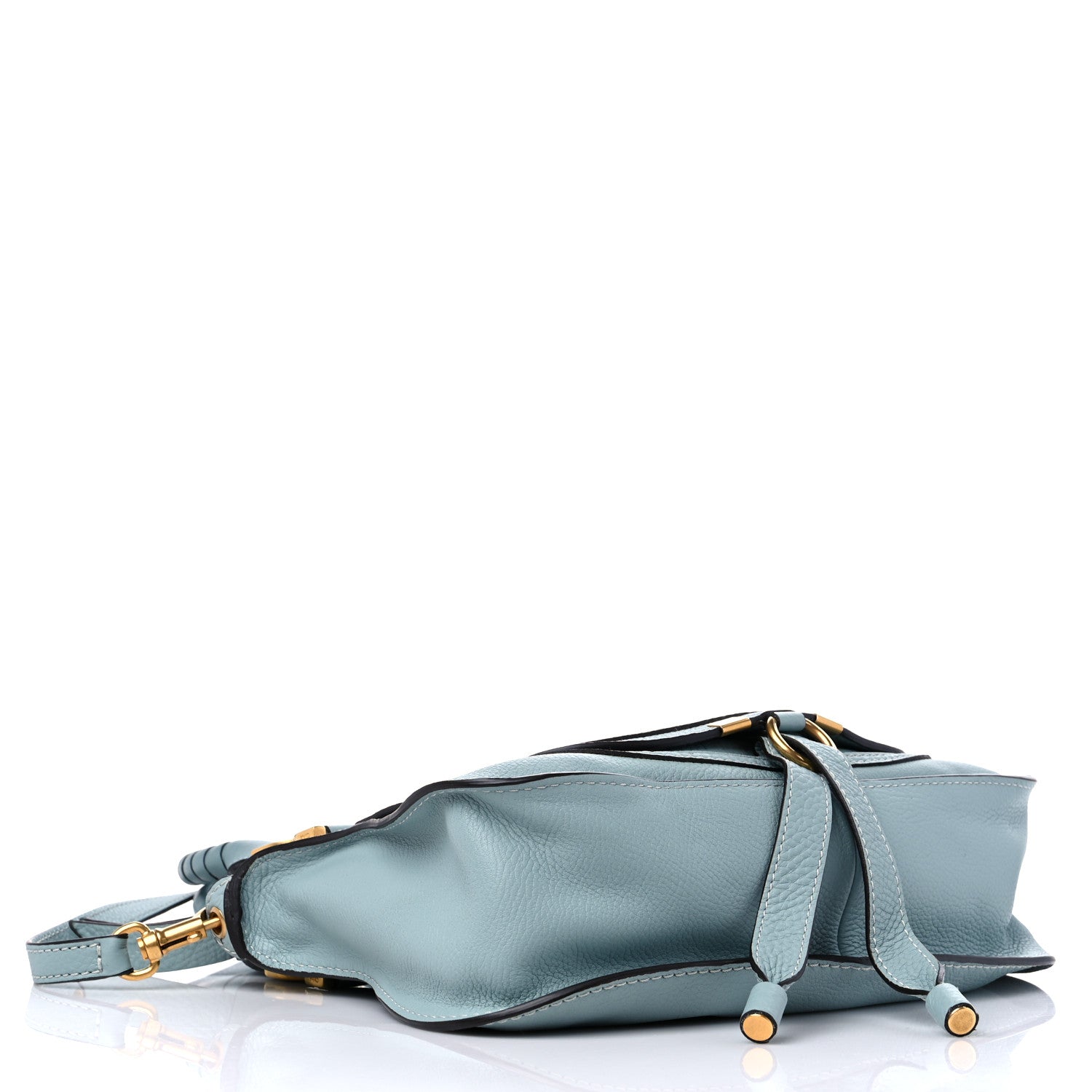 Chloe Calfskin Small Marcie Satchel Faded Blue 4 of 7