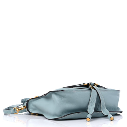 Chloe Calfskin Small Marcie Satchel Faded Blue 4 of 7