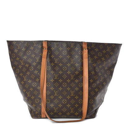 Louis Vuitton Monogram Sac Shopping Tote 1 of 9