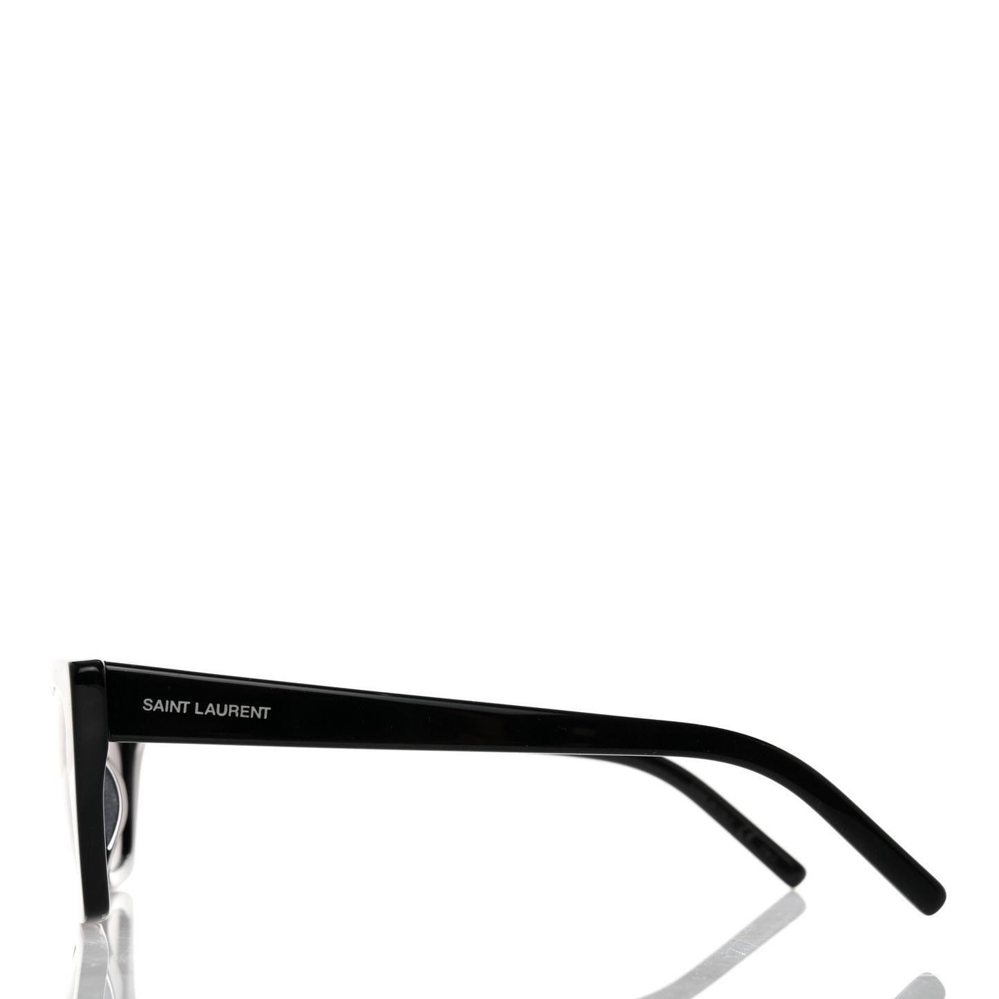 Acetate Mica Cat Eye Sunglasses SL 276 Black
