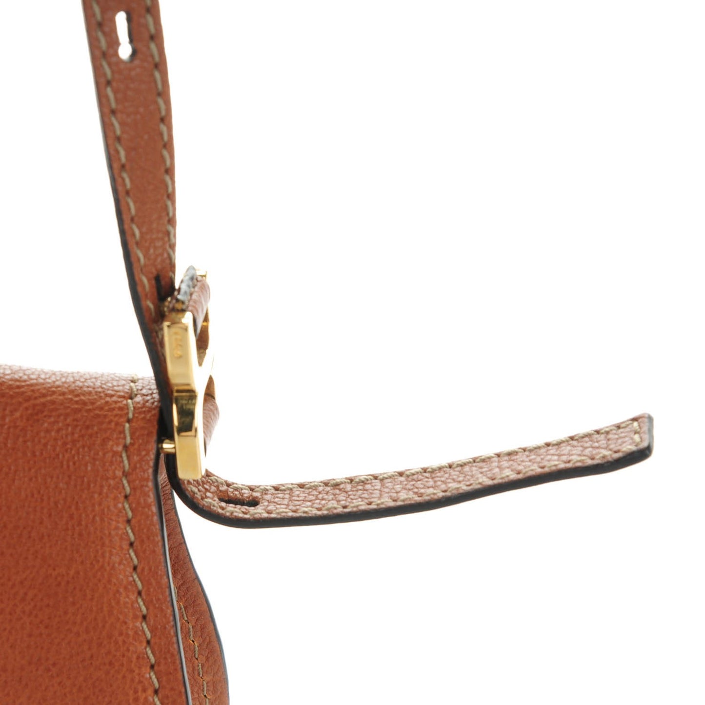 Calfskin Mini Marcie Nude Crossbody Bag Tan