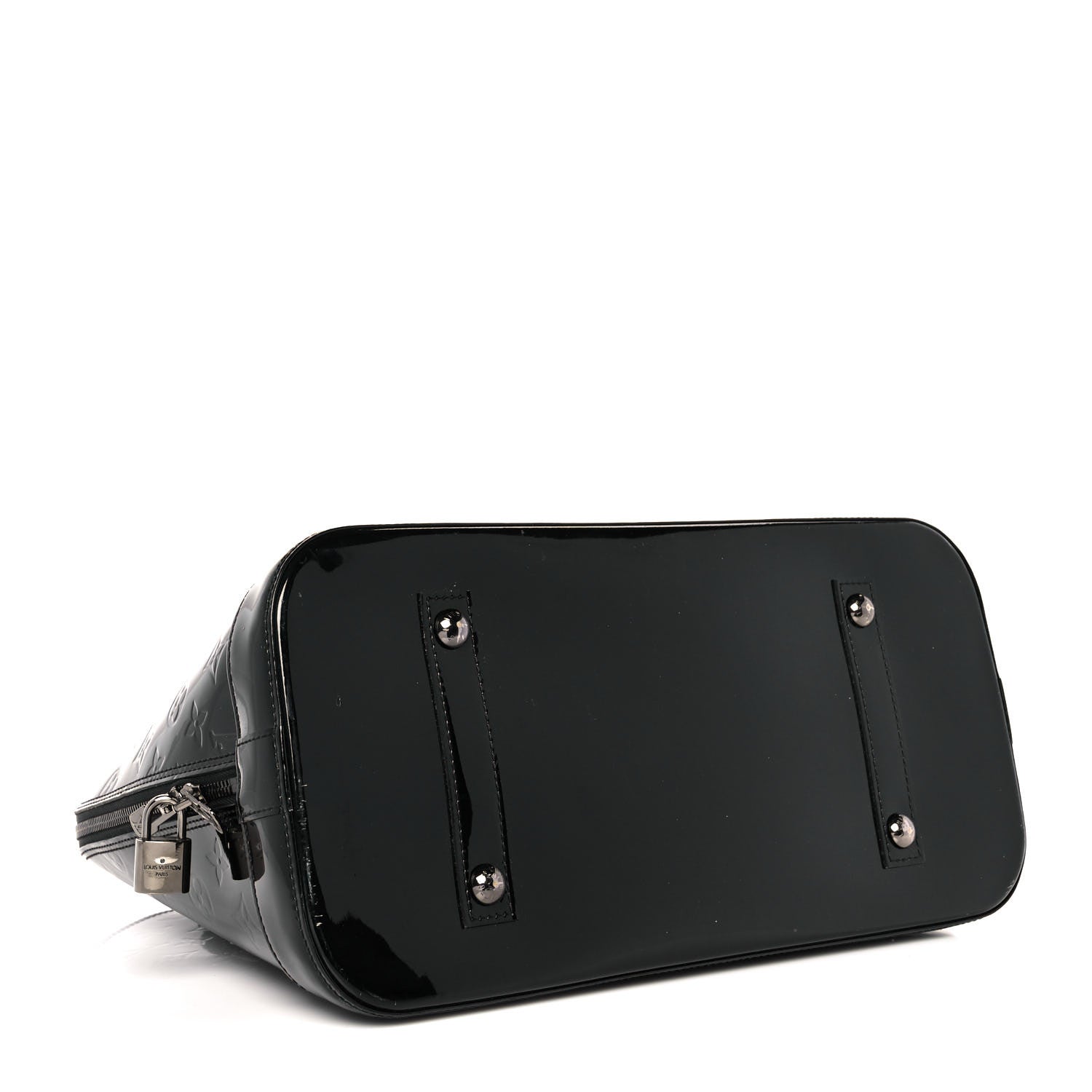 Louis Vuitton Vernis Alma GM Noir Magnetique 4 of 10