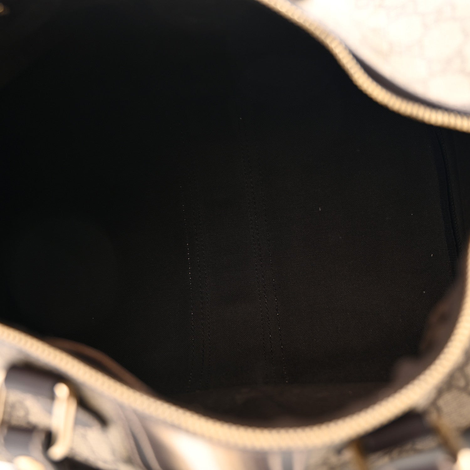 Gucci GG Plus Monogram Web Medium Joy Boston Dark Brown 5 of 12