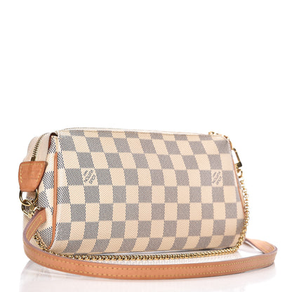 Louis Vuitton Damier Azur Eva Clutch 3 of 11