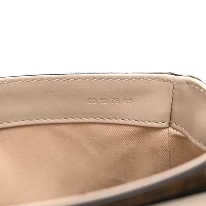 Chloe Goatskin Calfskin Lizard Embossed Mini C Double Carry Antique Green 7 of 11