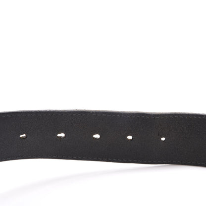 Gucci Calfskin GG Interlocking Belt 90 36 Black 7 of 7