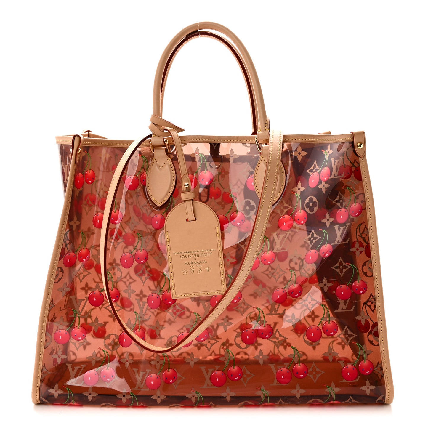 LV X TM Crystal Monogram Cerises Onthego GM