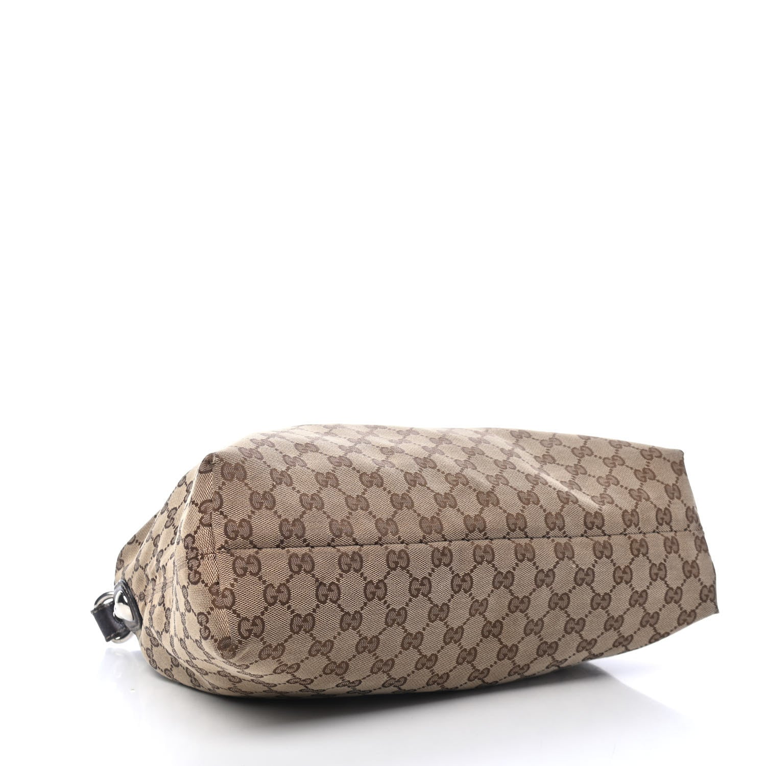 Gucci Monogram Medium Icon Bit Hobo Dark Brown 3 of 5