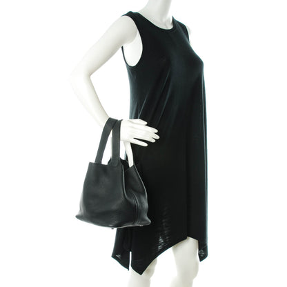 Hermes Taurillon Clemence Picotin 22 MM Black 2 of 8