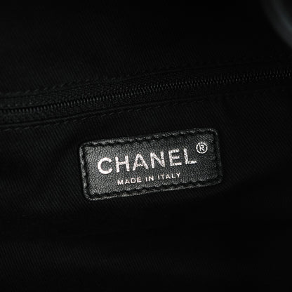 Chanel Lambskin Expandable Tote Dark Navy 6 of 9