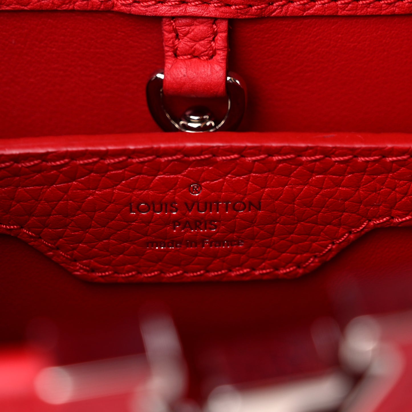 Taurillon Capucines BB Rubis