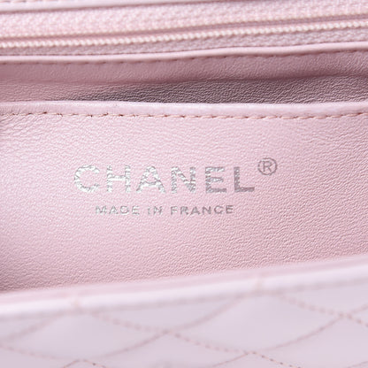 Chanel Lambskin Quilted Mini Rectangular Flap Light Pink 6 of 12