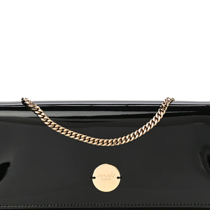 Jimmy Choo Patent Suede Fie Clutch Black 7 of 14