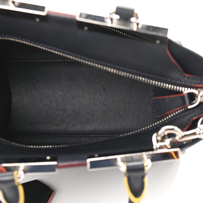 Fendi Vitello Dolce Mini 3jours Tote Blue Notte 4 of 8