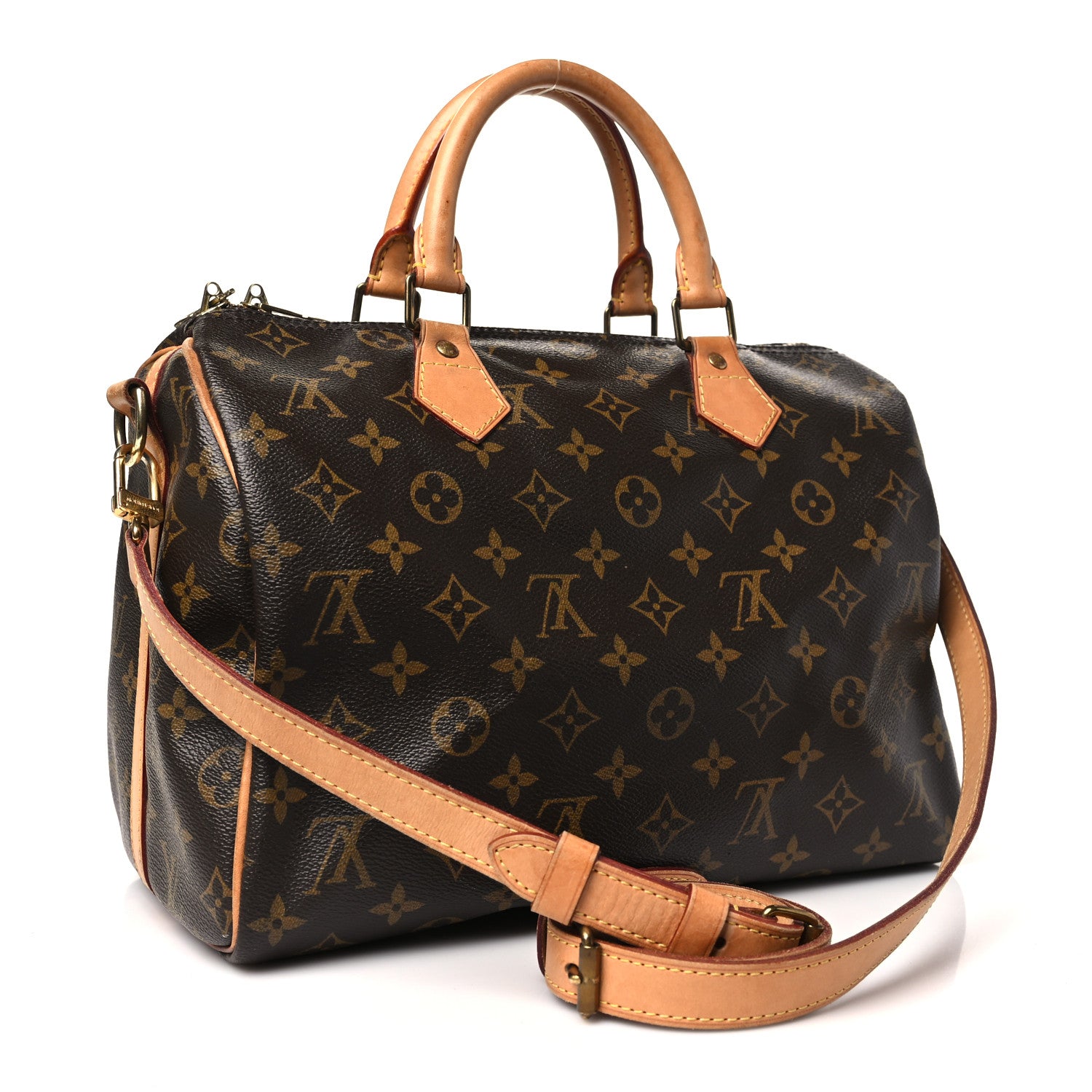 Louis Vuitton Monogram Speedy Bandouliere 30 3 of 12