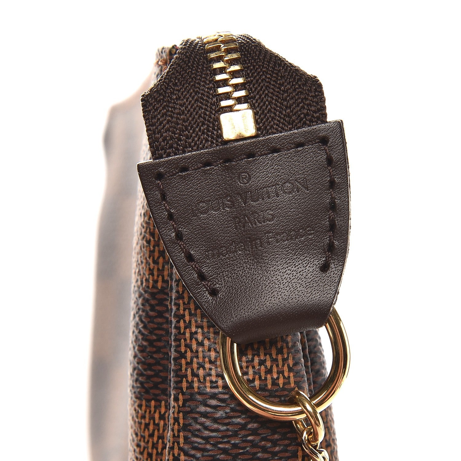 Louis Vuitton Damier Ebene Mini Pochette Accessories 6 of 8