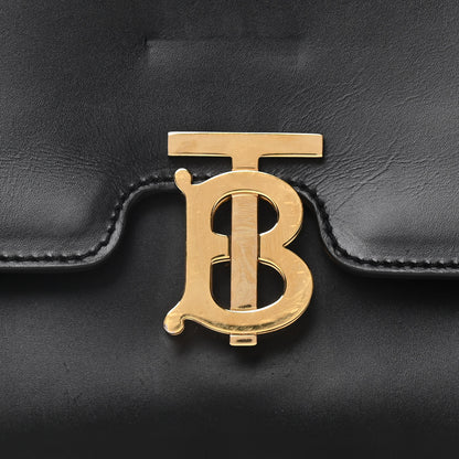 Burberry Calfskin Medium TB Bag Black 10 of 21