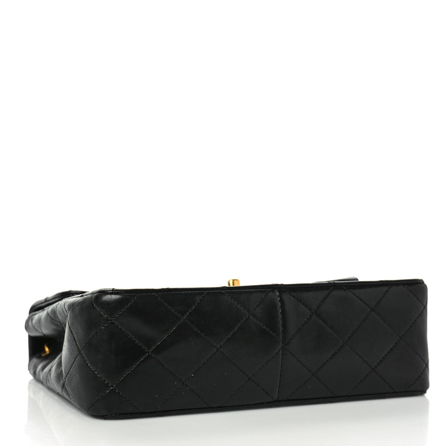 Chanel Lambskin Quilted Mini Square Flap Bag Black 4 of 9