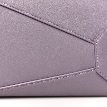 Loewe Soft Grained Calfskin Small Puzzle Edge Bag Pale Aubergine Glaze 10 of 10