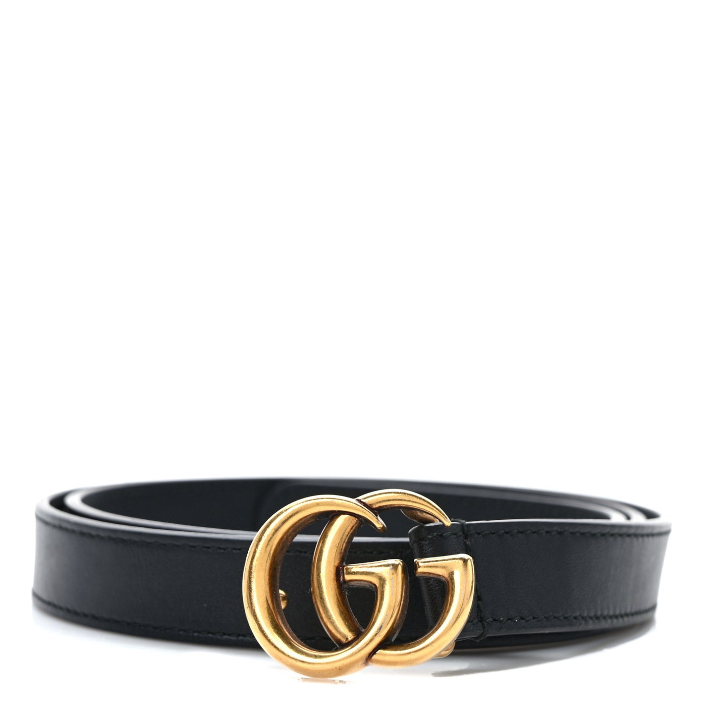 Calfskin Double G 20mm Belt 85 34 Black