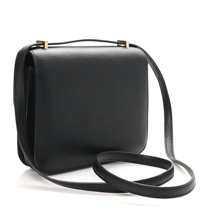 Hermes Epsom Constance 18 Black 3 of 11