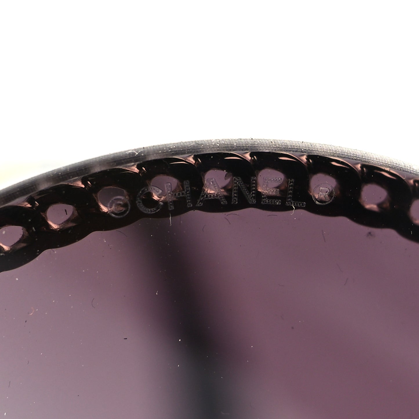 Round Chain Sunglasses 4245 Gold