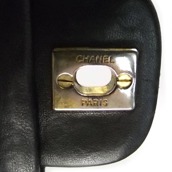 Chanel Lambskin Medium Double Flap Black 9 of 9