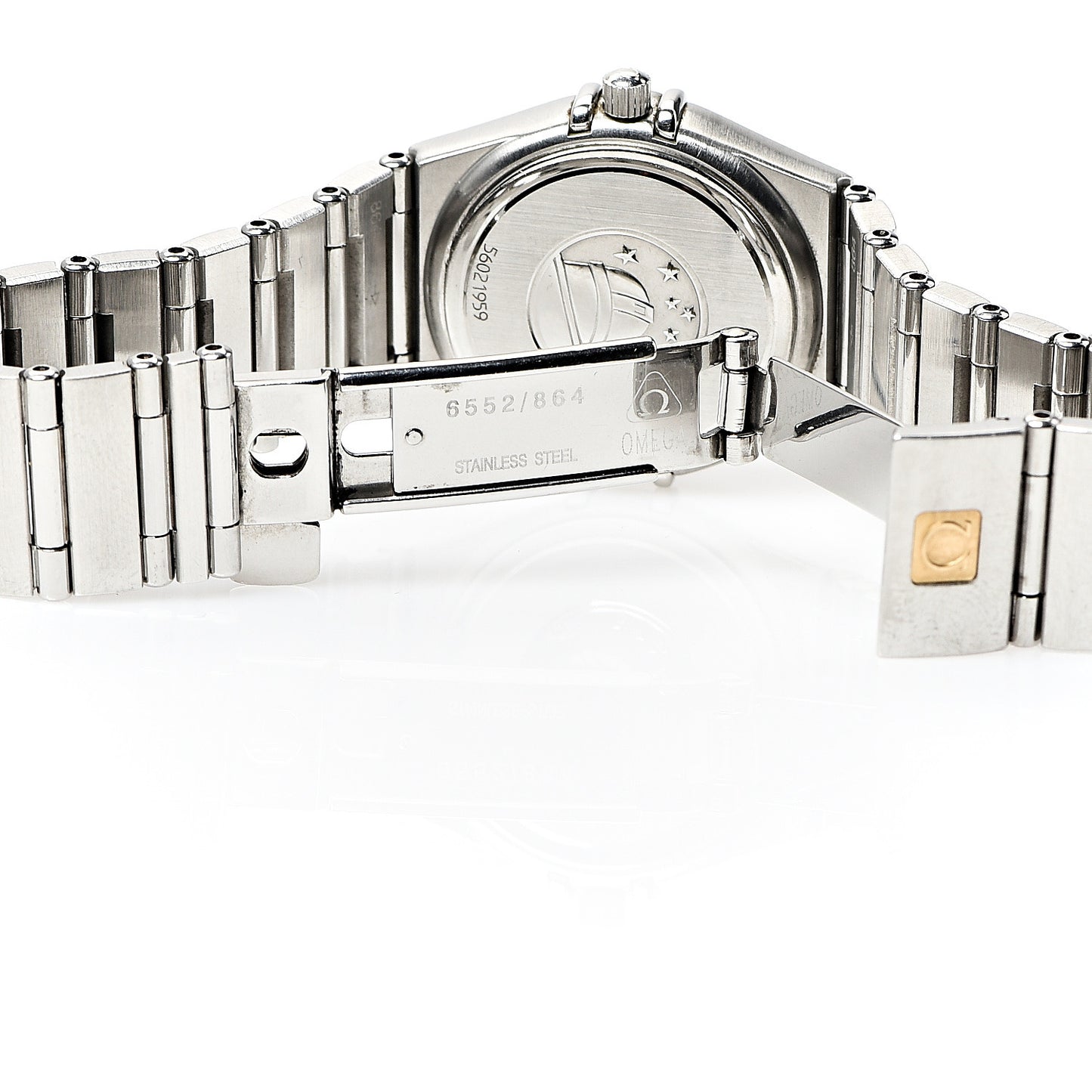 Stainless Steel 25mm Constellation Quartz Watch White 1572.30