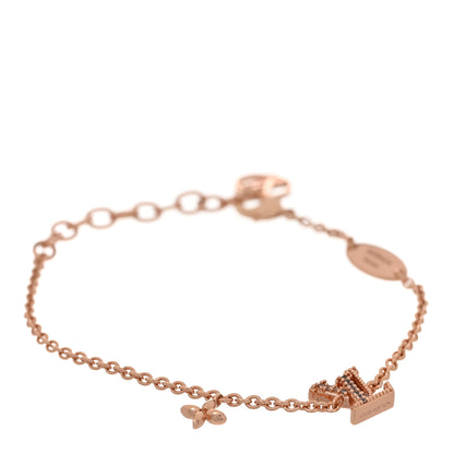 Louis Vuitton Metal Crystal LV Iconic Blush Bracelet Blush Pink 1 of 6