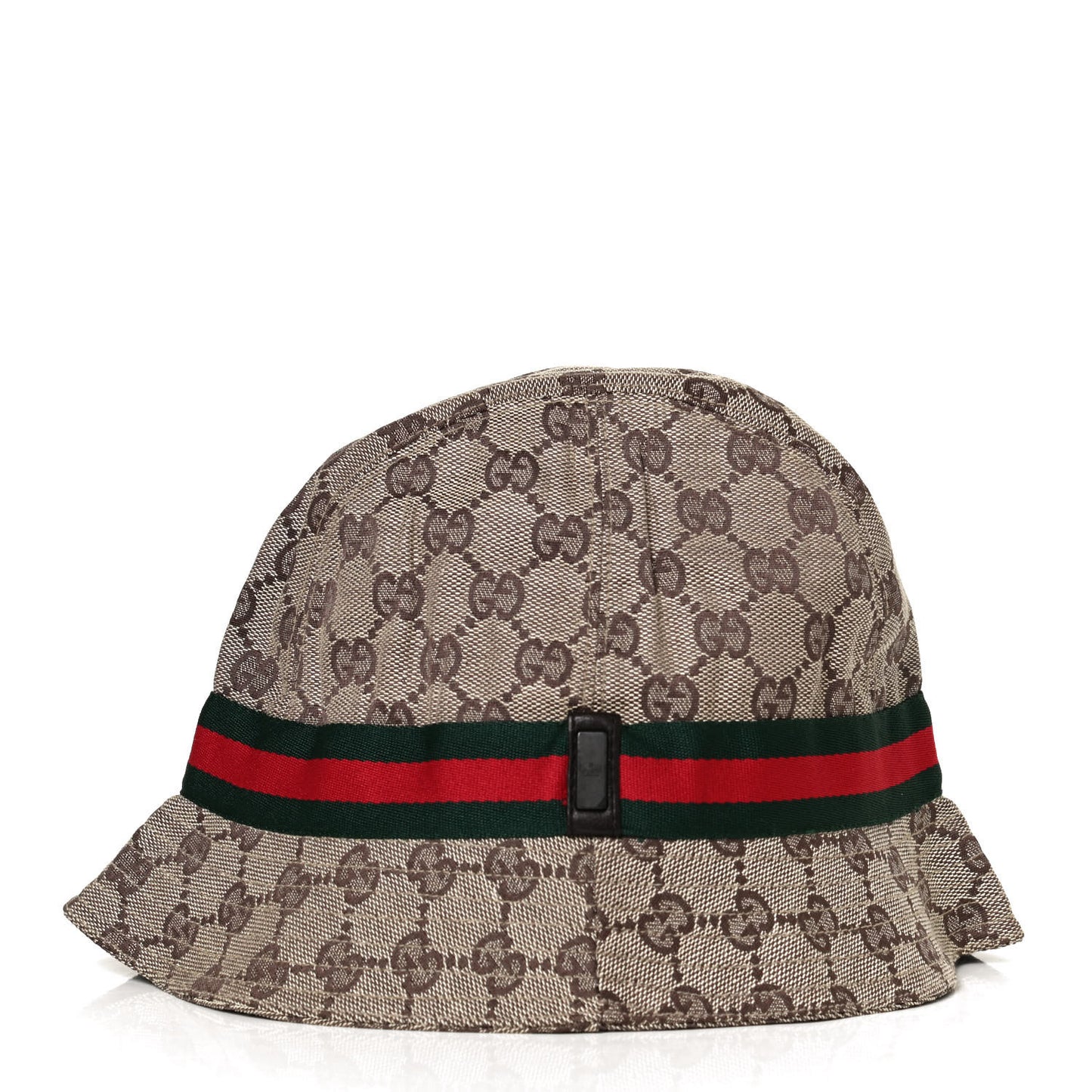 Monogram Web Bucket Hat L Brown